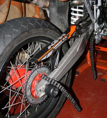 KTM Rear End